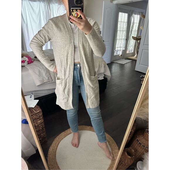 J. Crew Women’s Small Open Front Cardigan In Extra Soft Yarn - Picture 1 of 6